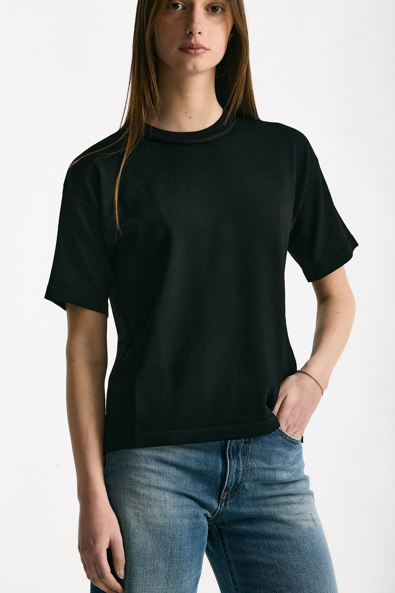 Maglia in viscosa nero women Daniele fiesoli - 4