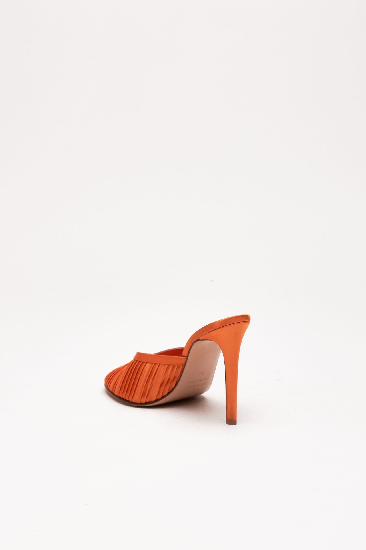 Décolleté NOEMIE SATIN in raso arancione women Gia borghini - 3