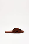 Ciabatte HINA in pelle marrone women Gia borghini - 1