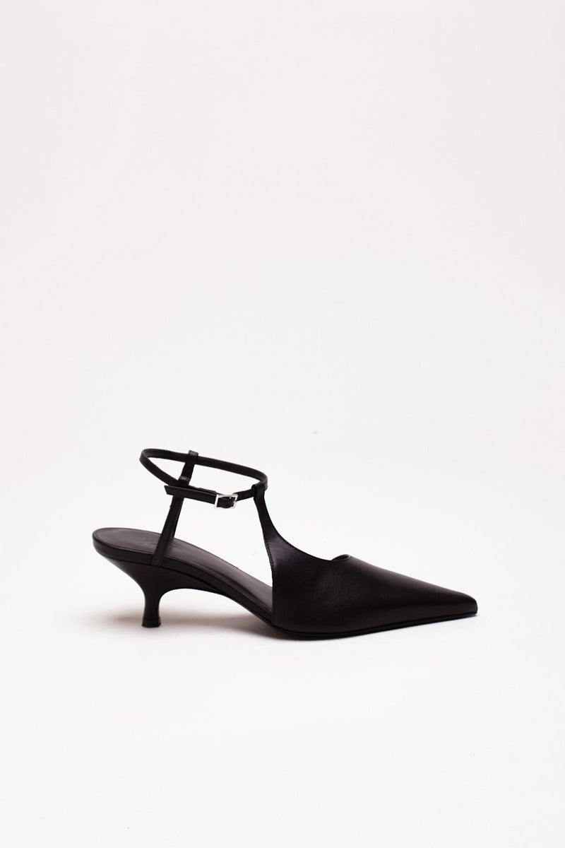 Sandalo CALLAS in pelle nero women Gia borghini - 1