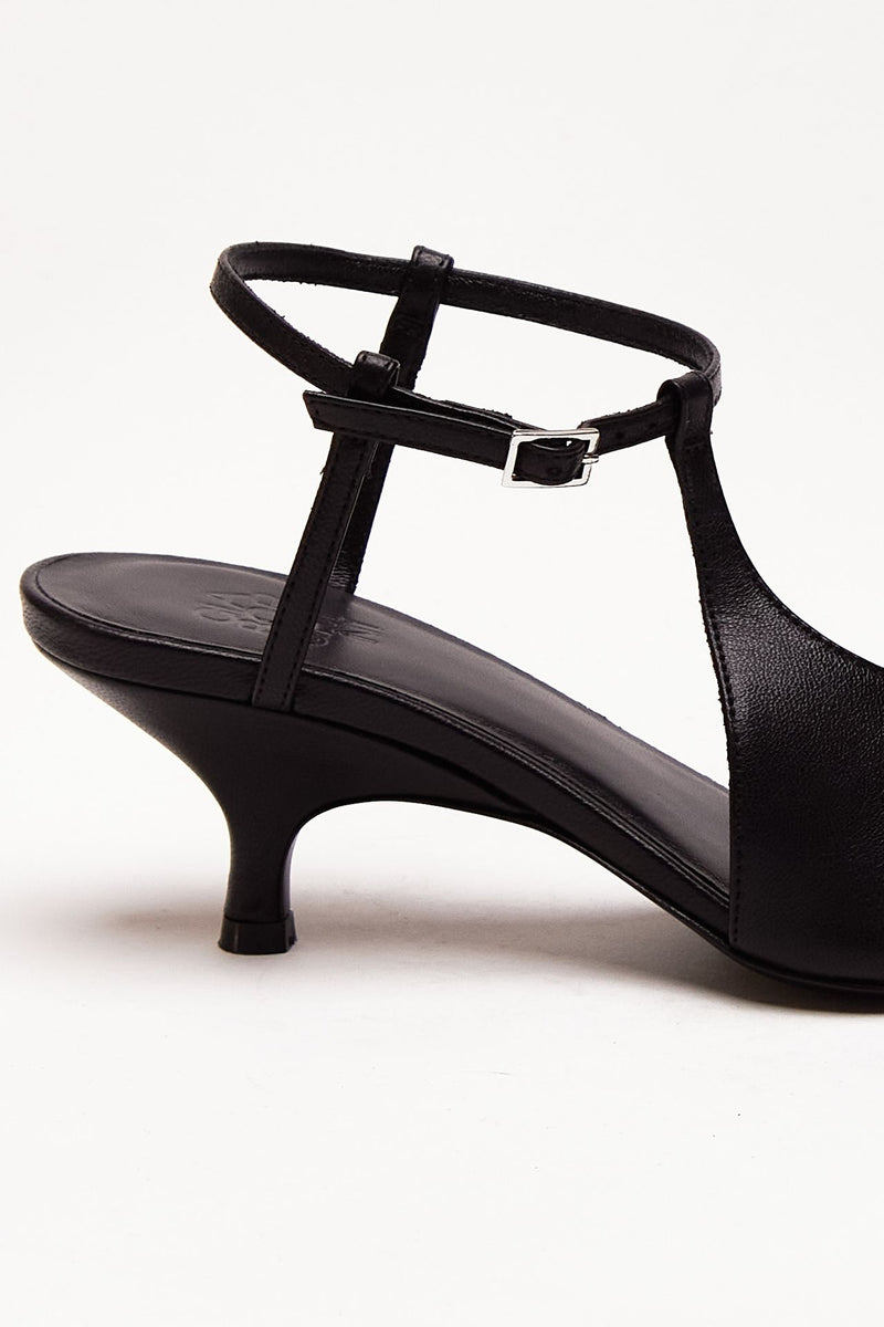 Sandalo CALLAS in pelle nero women Gia borghini - 7