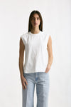 Top basic girocollo bianco women Grifoni - 1