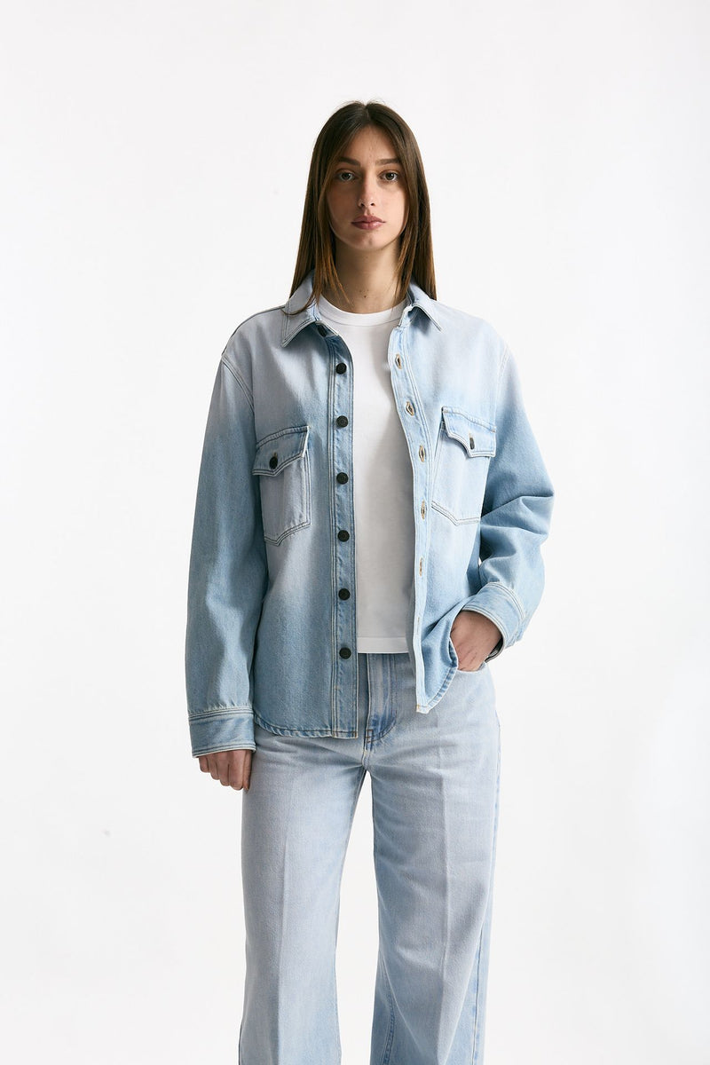 Camicia in denim denim chiaro women Grifoni - 2