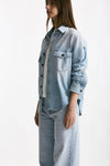 Camicia in denim denim chiaro women Grifoni - 3