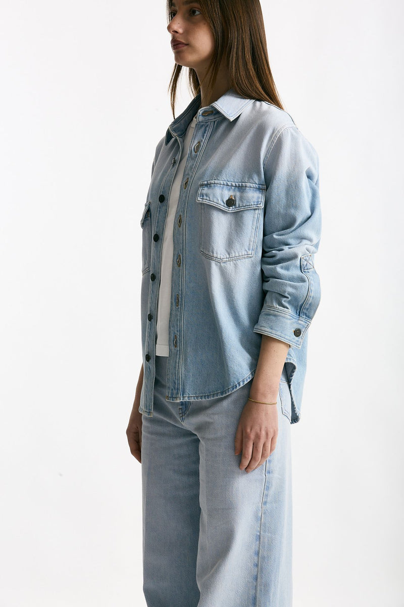 Camicia in denim denim chiaro women Grifoni - 3