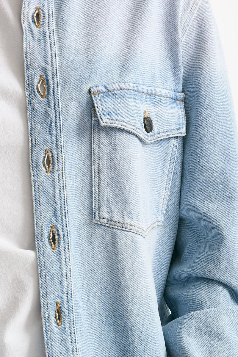 Camicia in denim denim chiaro women Grifoni - 5