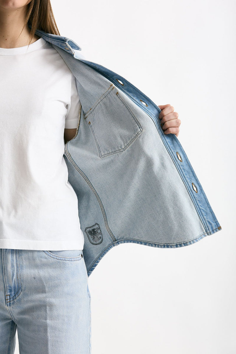 Camicia in denim denim chiaro women Grifoni - 6