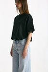 T-shirt crop nero women Grifoni - 2