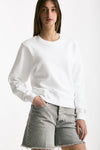 Felpa girocollo bianco women Grifoni - 1