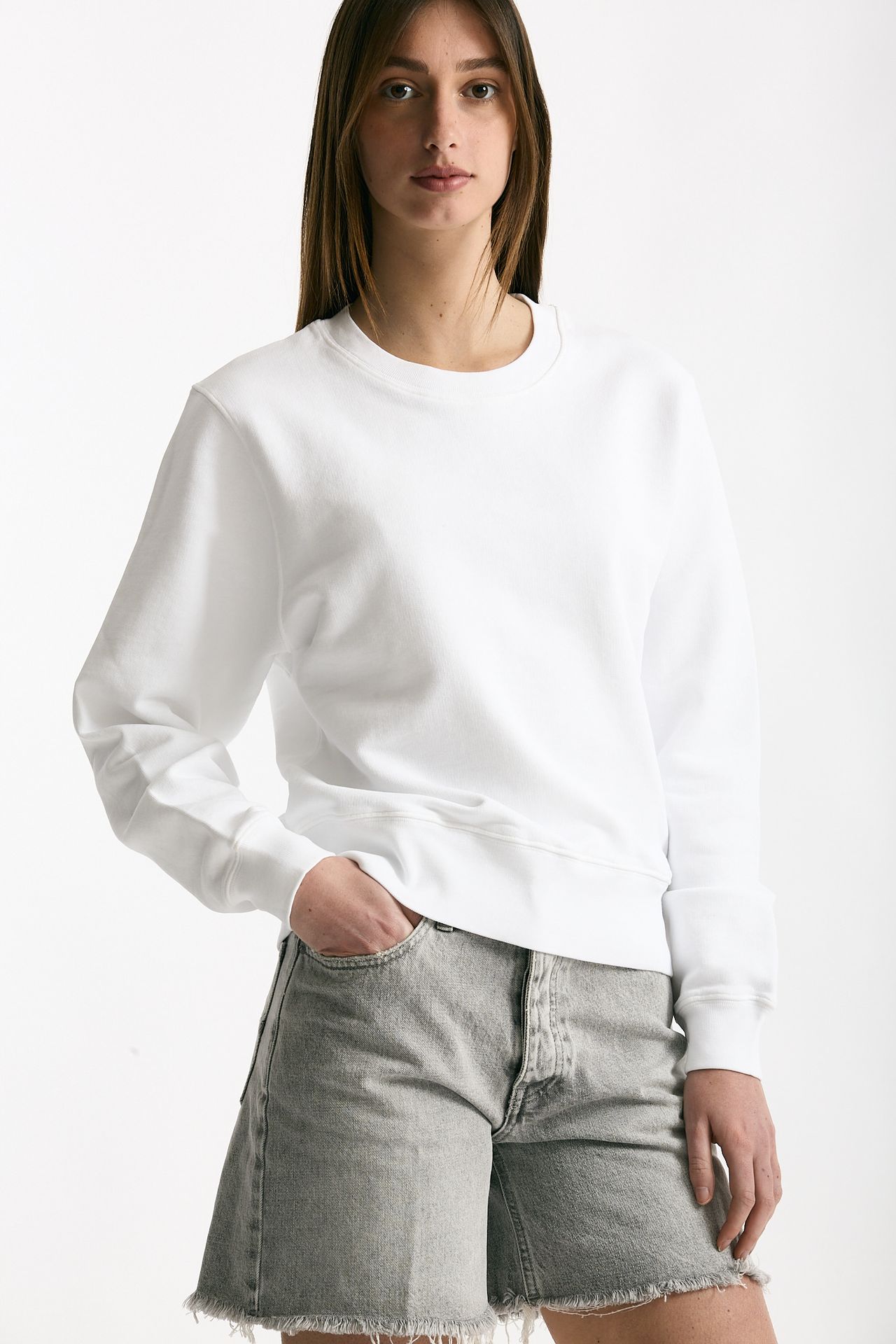 Felpa girocollo bianco women Grifoni - 1