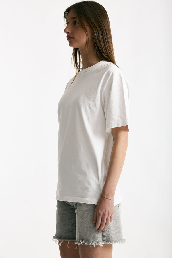 T-shirt over bianco women Grifoni