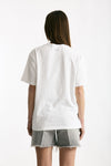 T-shirt over bianco women Grifoni - 3