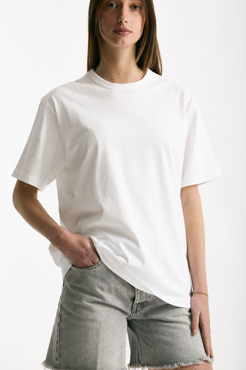 T-shirt over bianco women Grifoni - 5
