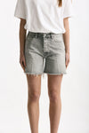 Short in denim grigio lavato women Grifoni - 1
