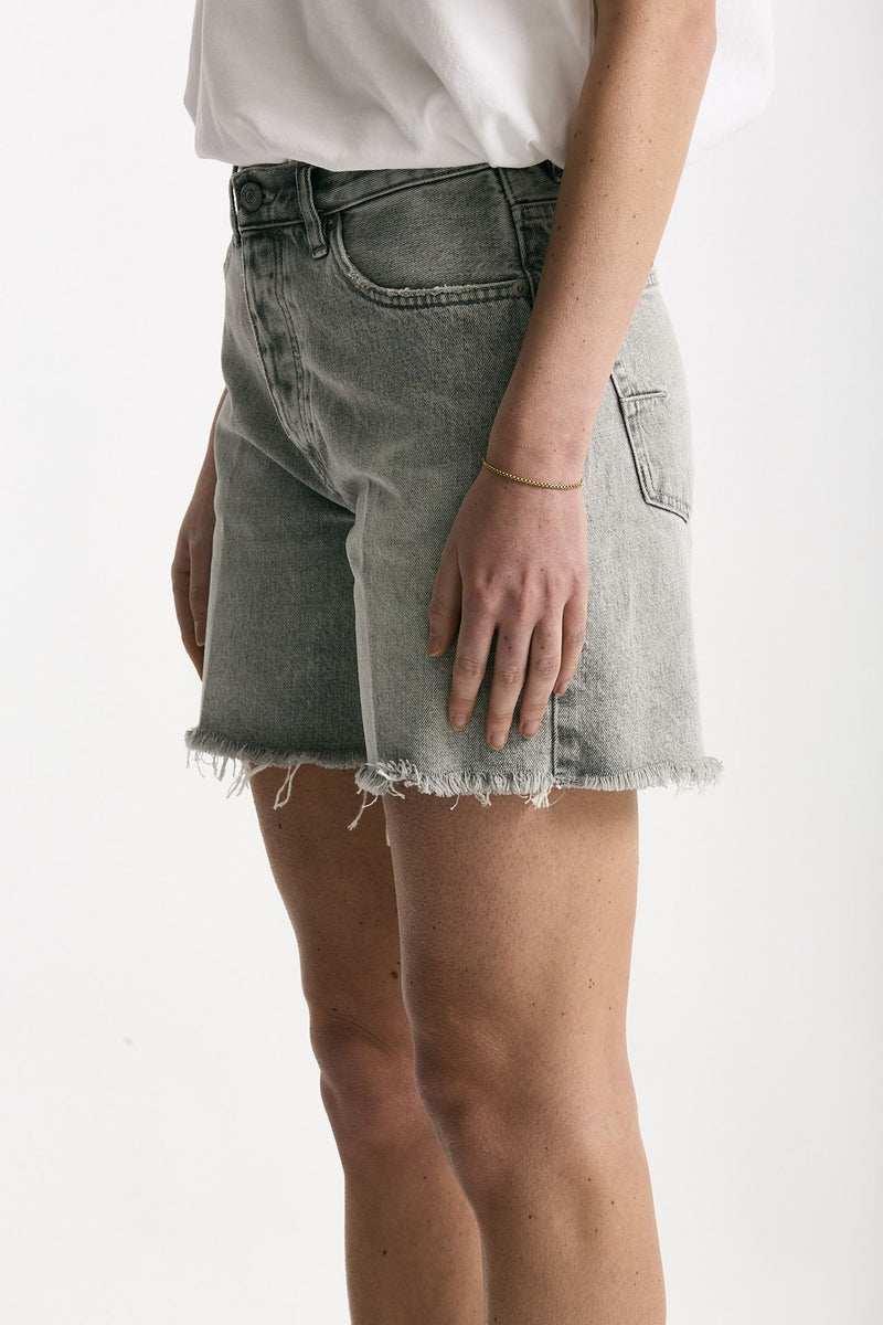 Short in denim grigio lavato women Grifoni - 2