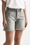 Short in denim grigio lavato women Grifoni - 3