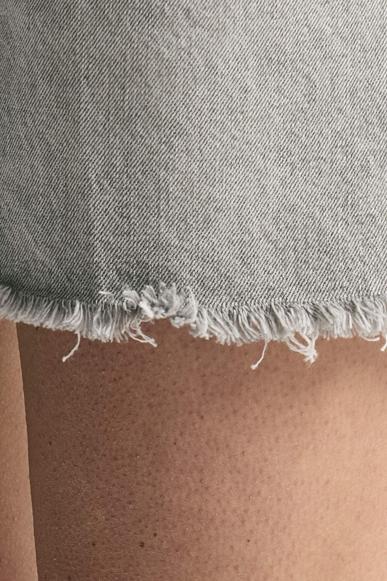Short in denim grigio lavato women Grifoni - 4