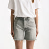 Short in denim grigio lavato women Grifoni - 7