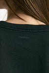 Felpa girocollo nero lavato women Grifoni - 3