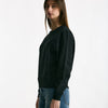 Felpa girocollo nero lavato women Grifoni - 5