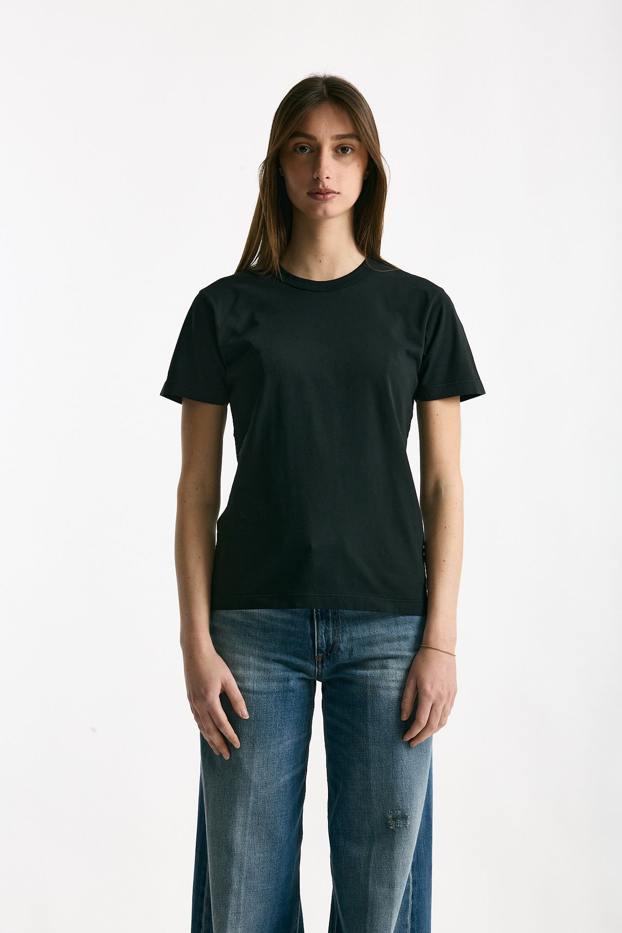T-shirt basic nero women Grifoni - 1