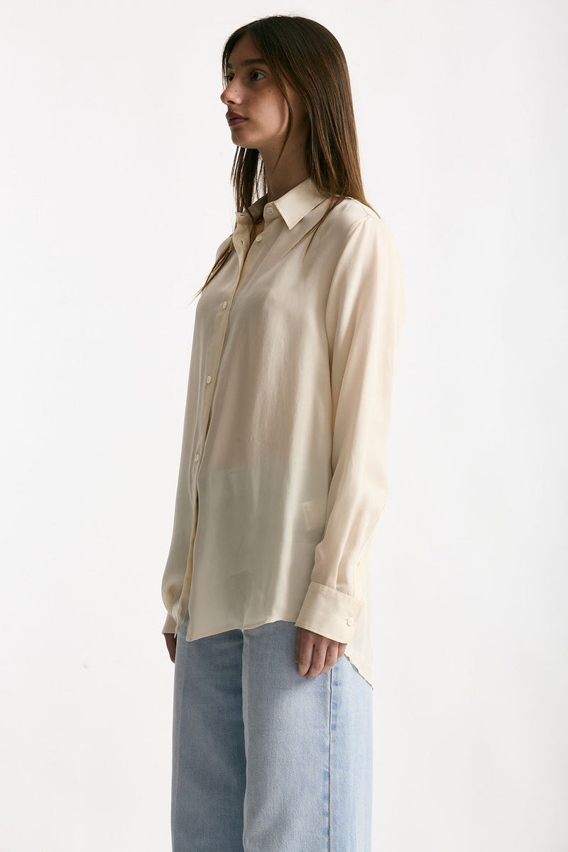 Camicia fluida panna women Grifoni - 3