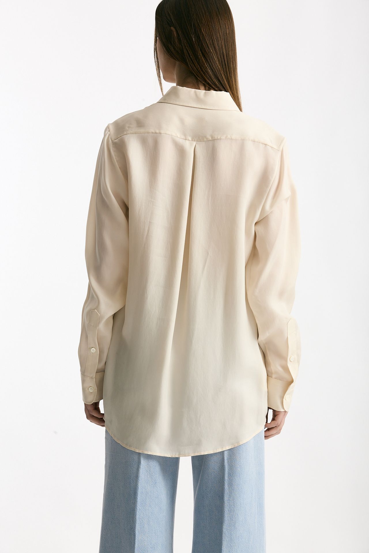 Camicia fluida panna women Grifoni - 4