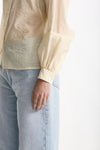 Camicia in mussolina di cotone panna women Grifoni - 5