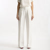 Pantalone palazzo bianco vita alta women Grifoni - 7