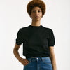 Maglia girocollo in cotone nero women Grifoni - 7