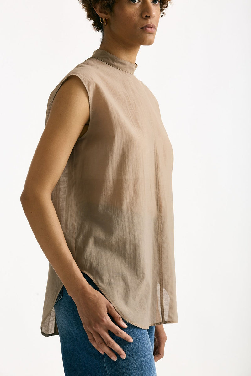 Camicia in mussola di cotone cammello women Grifoni - 2