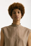 Camicia in mussola di cotone cammello women Grifoni - 5