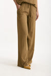 Pantalone fluido cammello women Grifoni - 4