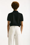 Polo in cotone nero women Grifoni - 3
