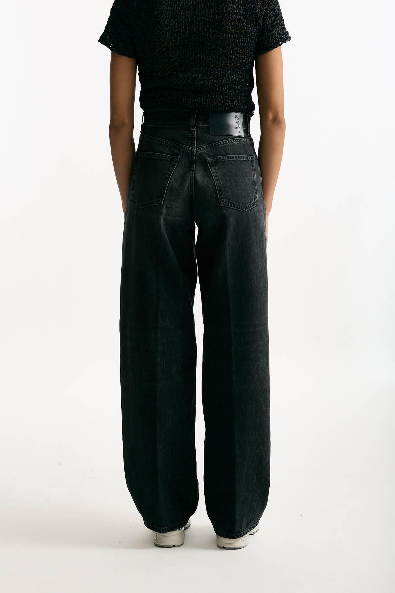 Jeans boy fit over BETHANY nero women Haikure - 3