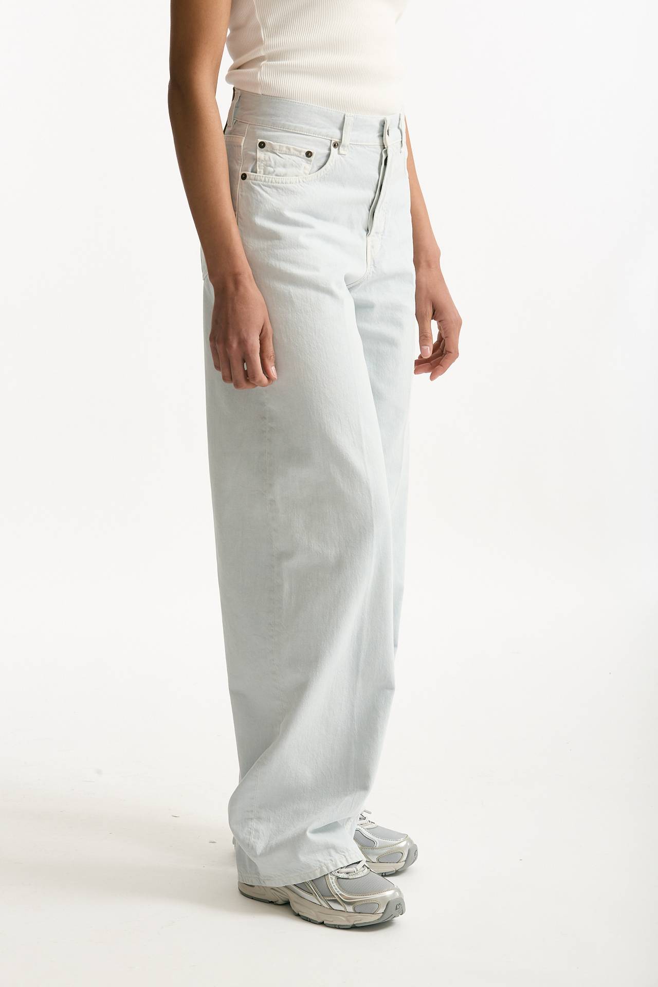 Jeans boy fit over BETHANY azzurro polvere women Haikure - 2