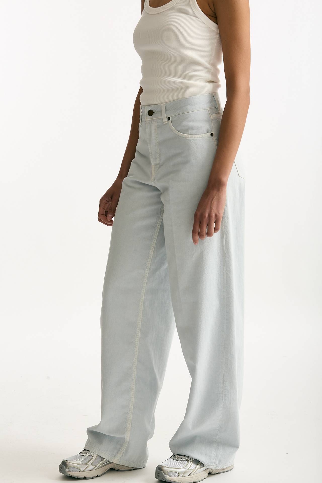 Jeans boy fit over BETHANY azzurro polvere women Haikure - 4