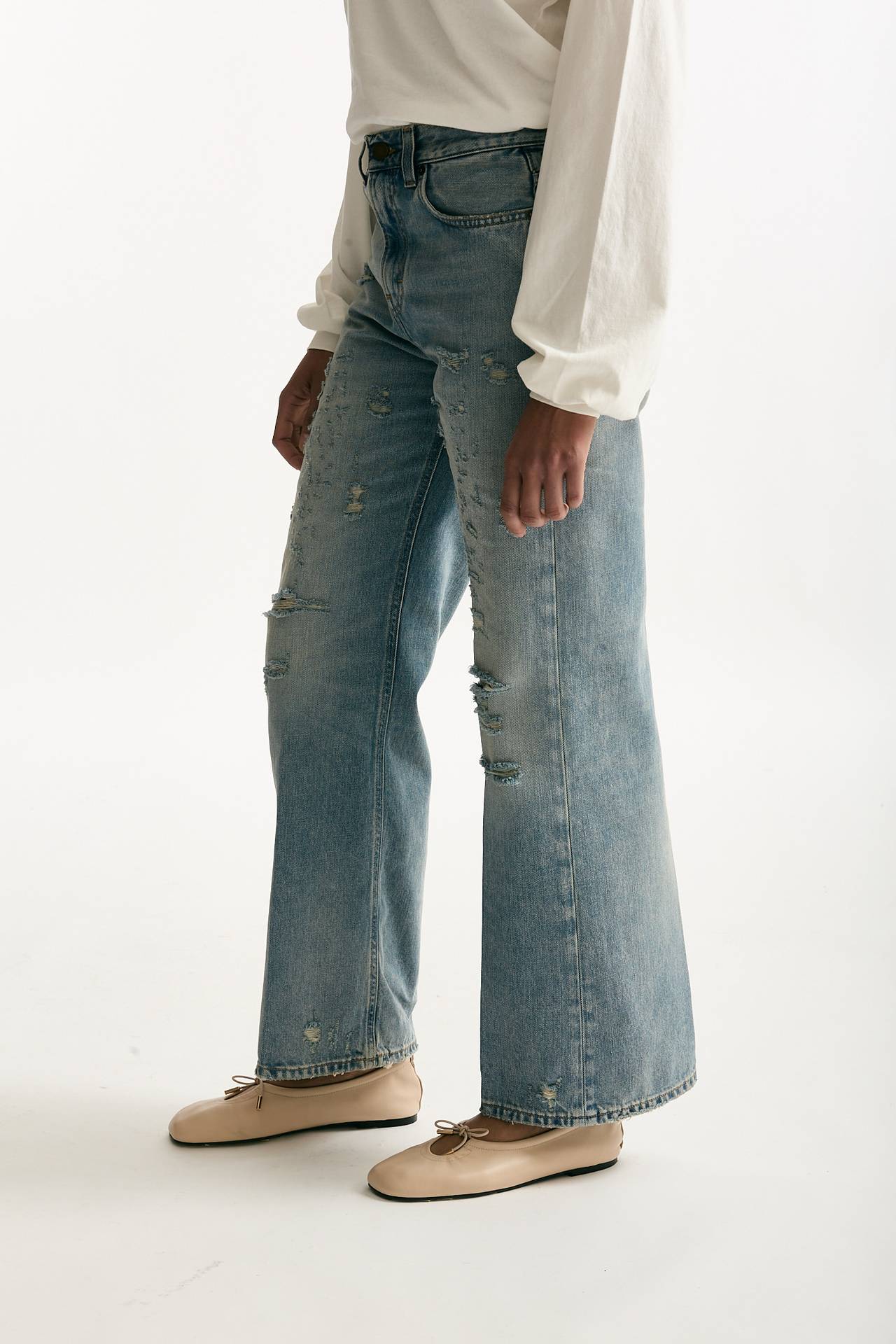 Jeans regular WHINNI lavaggio chiaro women Haikure - 4