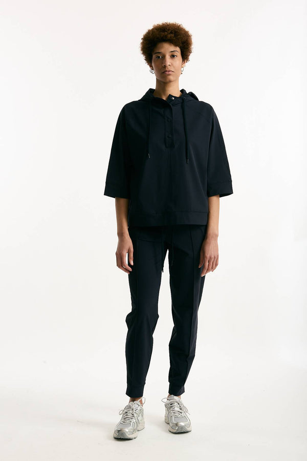 Felpa tecnica blu scuro women Herno