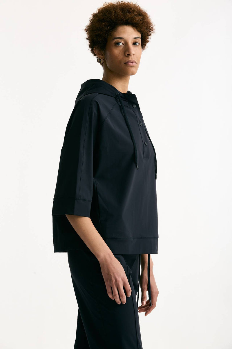 Felpa tecnica blu scuro women Herno - 4