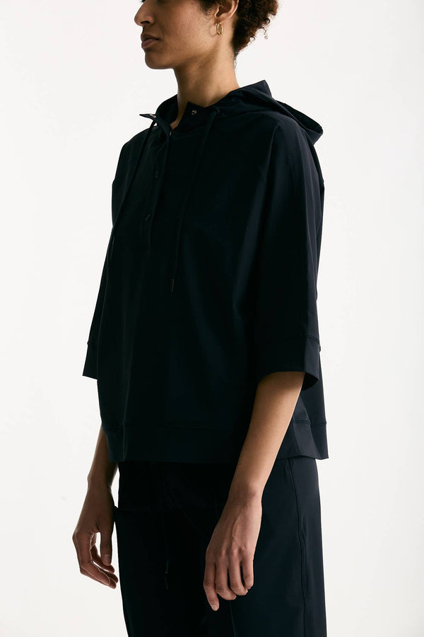 Felpa tecnica blu scuro women Herno