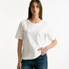 T-shirt in cotone bianco women Herno - 7
