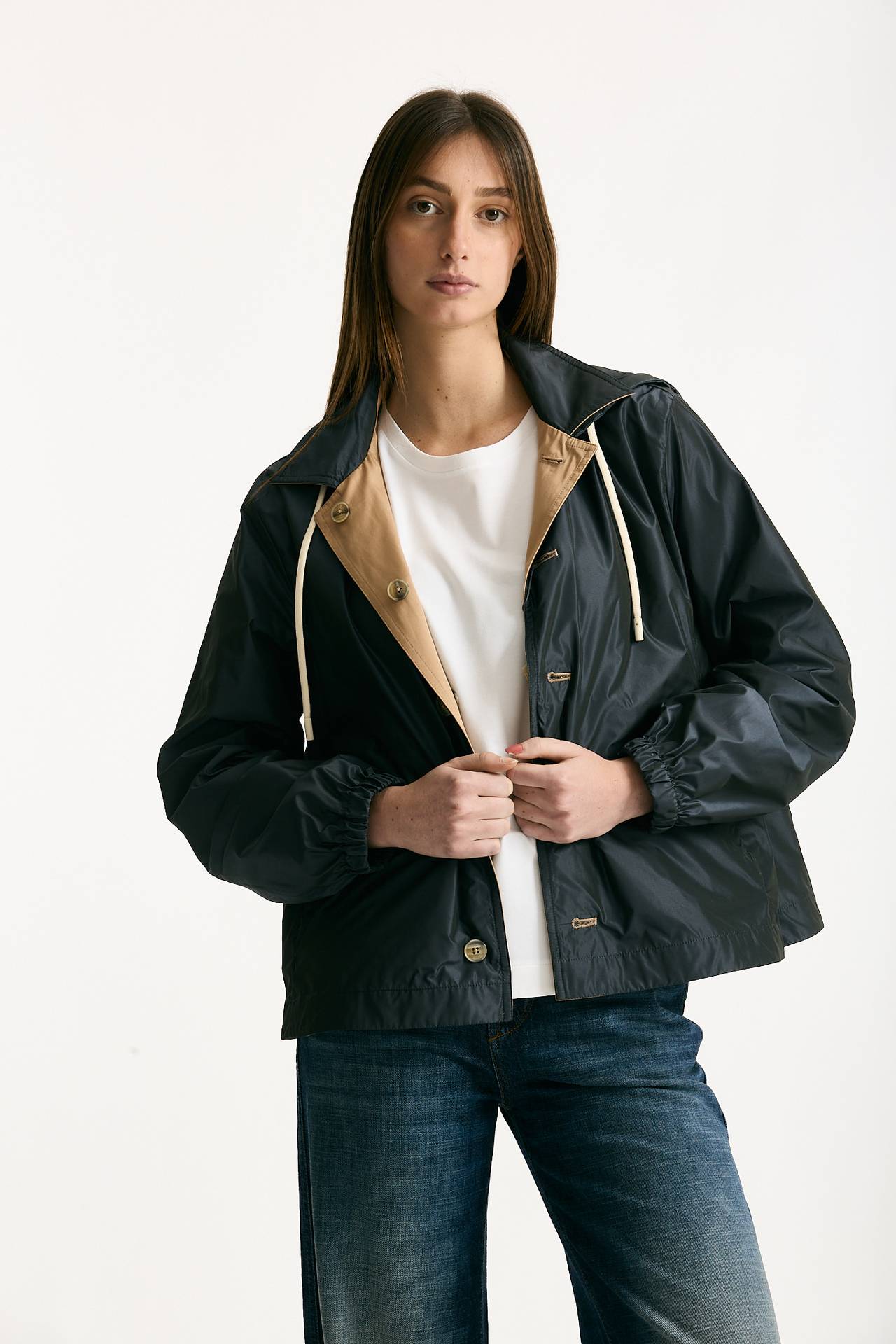 Giubbino reversibile con cappuccio women Herno - 2