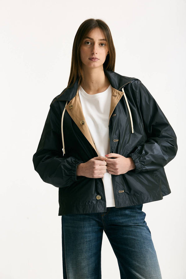 Giubbino reversibile con cappuccio women Herno