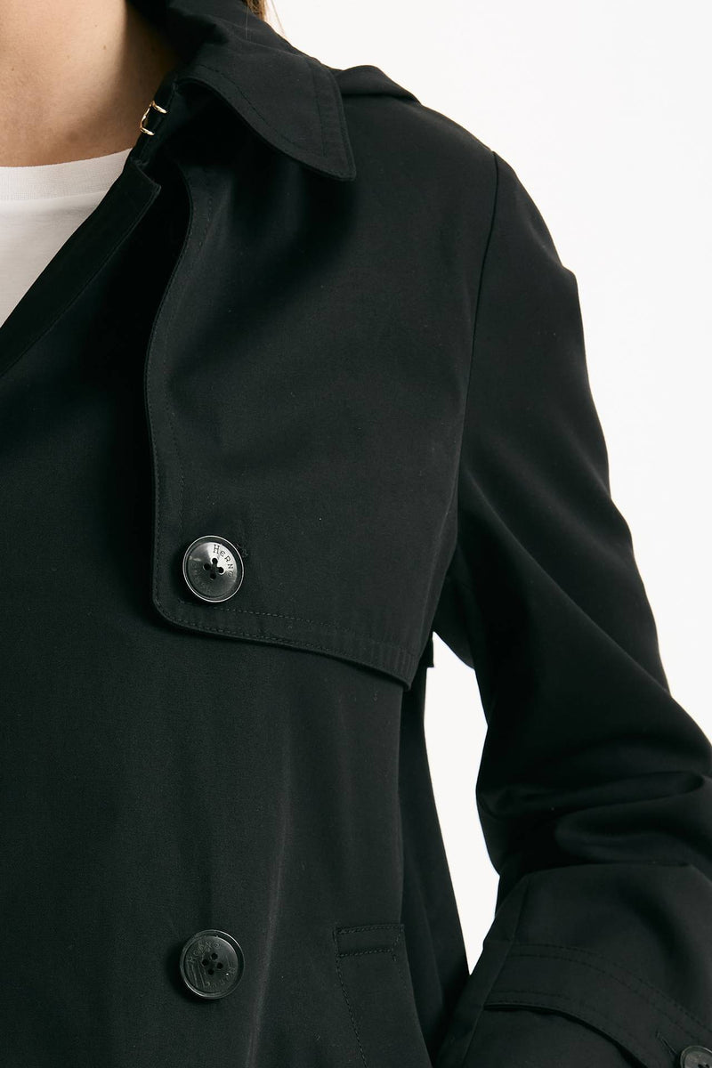 Peacot in cotone nero women Herno - 4