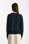 Maglia girocollo blu notte women Herno - 3