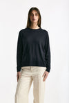 Maglia girocollo blu notte women Herno - 1