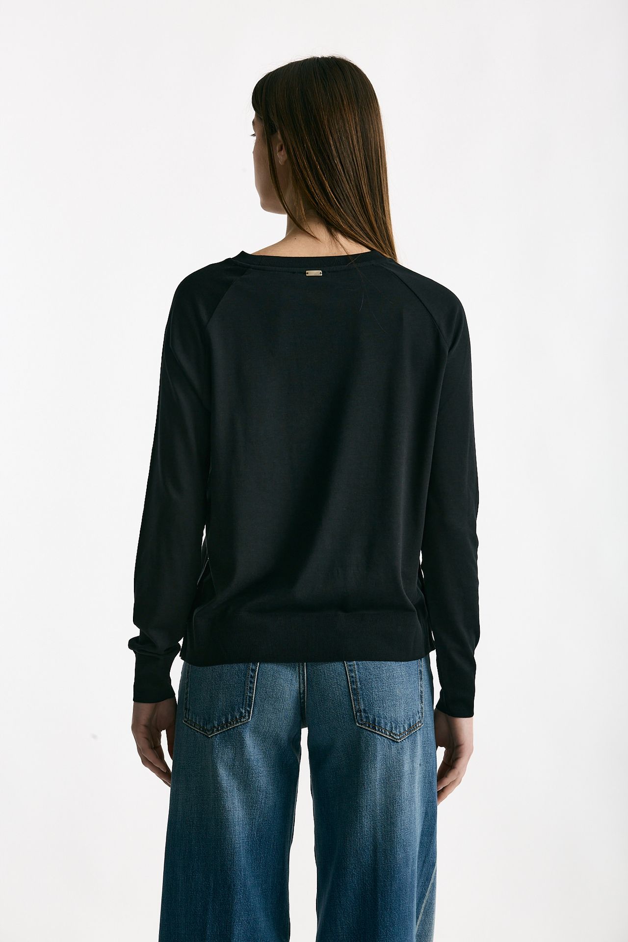 Maglia girocollo nero women Herno - 2