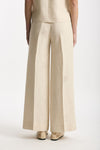 Pantalone ampio TINA in viscosa beige women Incotex - 4