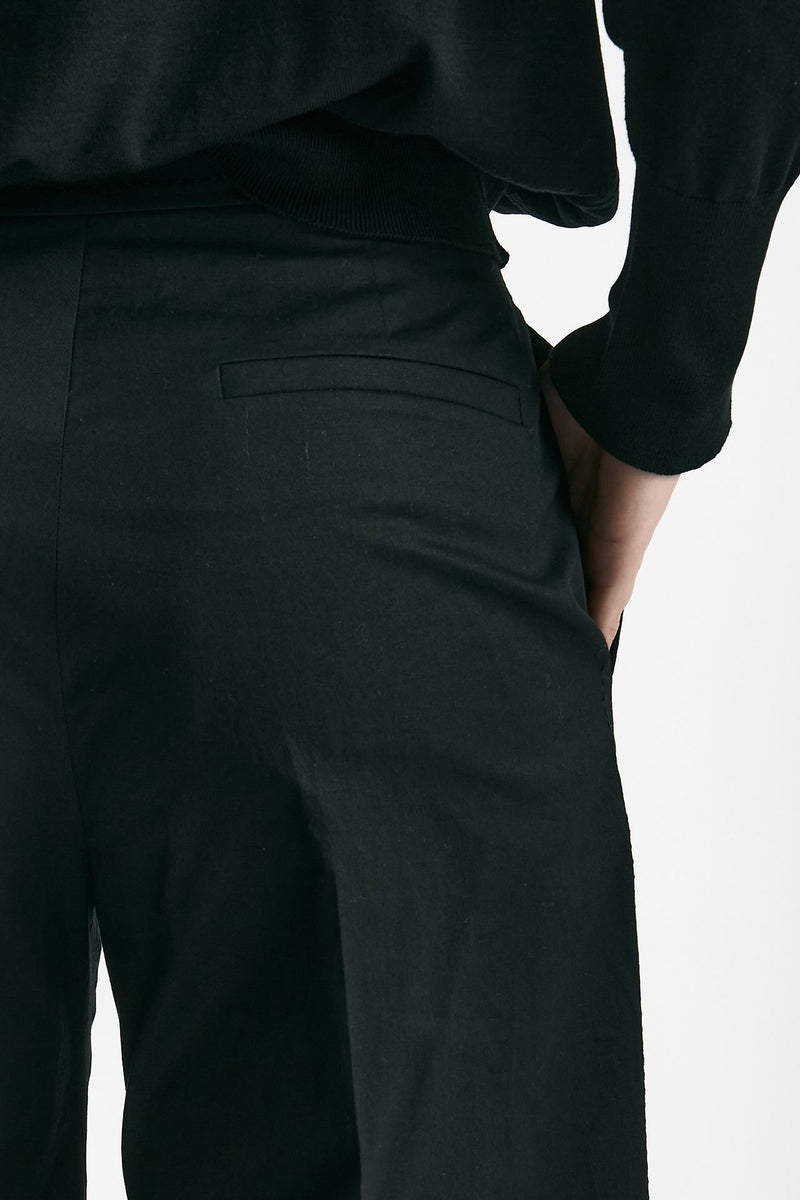 Pantalone ampio TINA nero women Incotex - 6